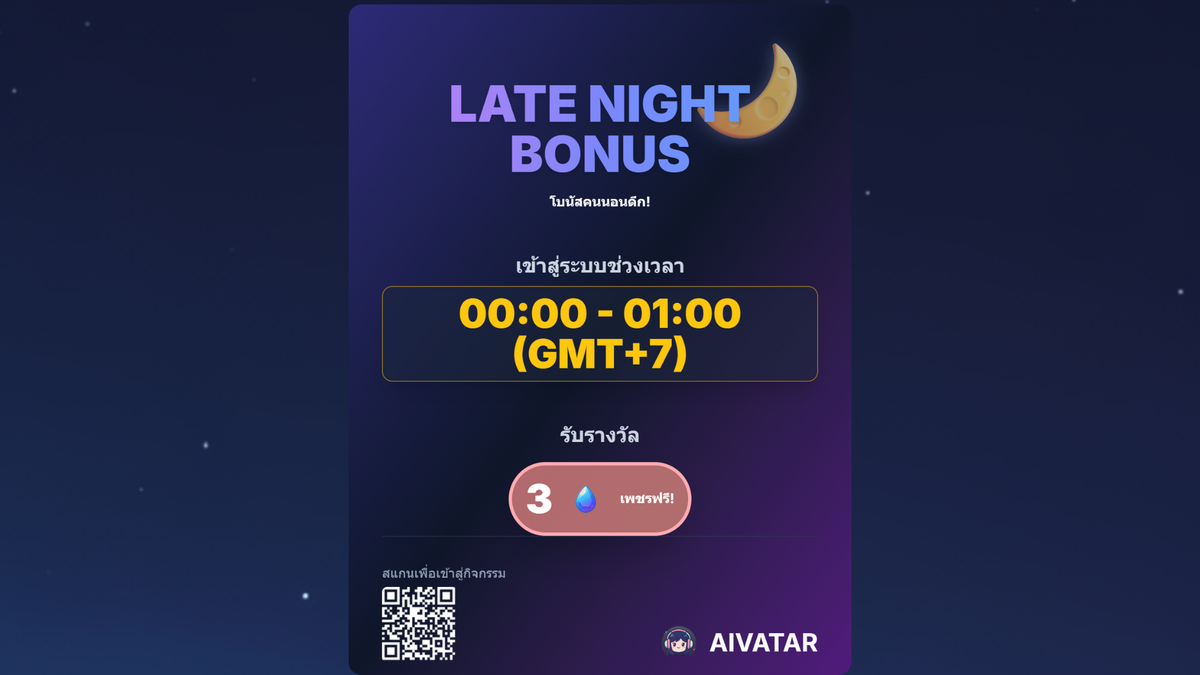 โบนัสคนนอนดึก